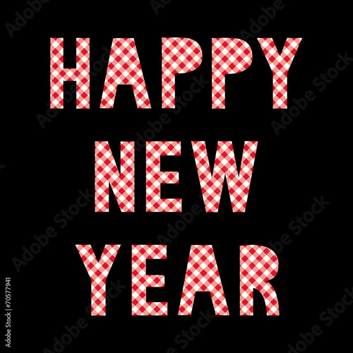 Happy new year greeting card3 photo