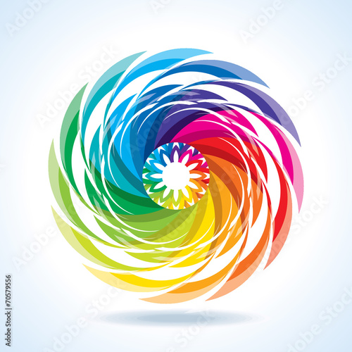 abstract colorful design