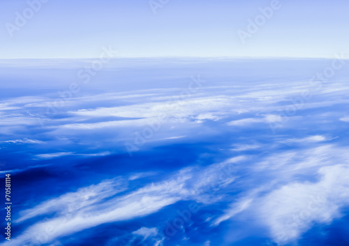 Blue sky with clouds