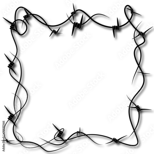 barbed wire