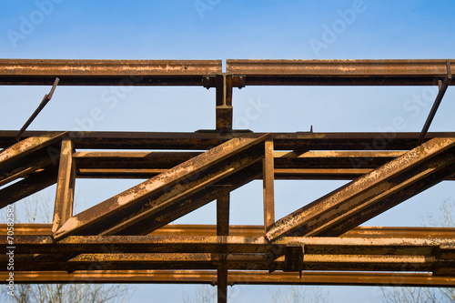 Old steel structure