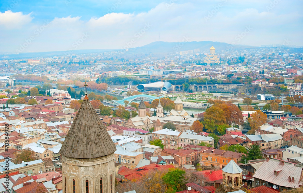 Tbilisi cityscape