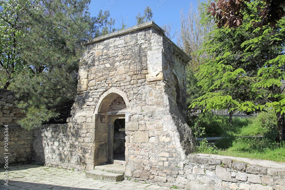 Ancient portal next to the church of Saint Sarkis