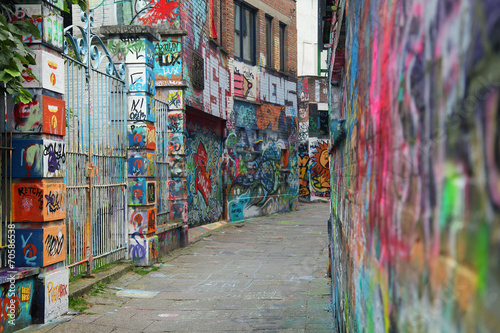 colorful graffiti photo