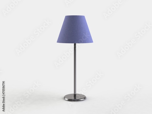 Wallpaper Mural Modern lamp. 3d illustration on white background Torontodigital.ca