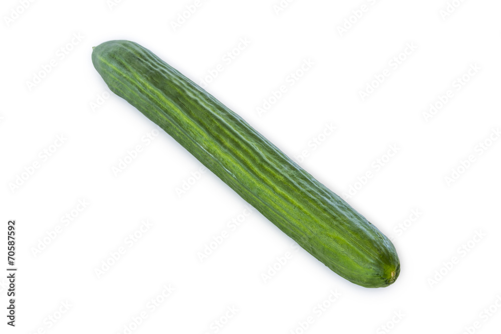 cucumber on white cucumber on white
