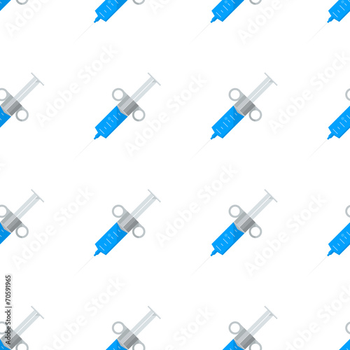 Background for hospital. Medical syringe