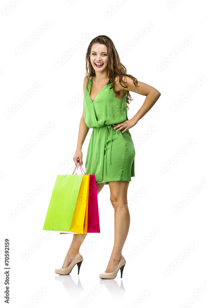 Woman shopping