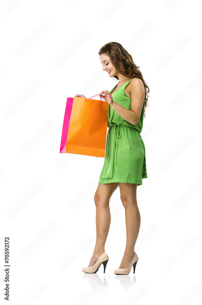 Woman shopping