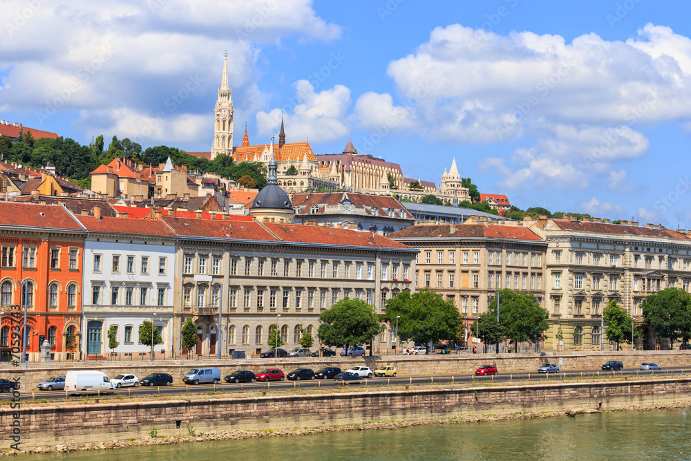 Obraz premium Panorama of Budapest, hungary