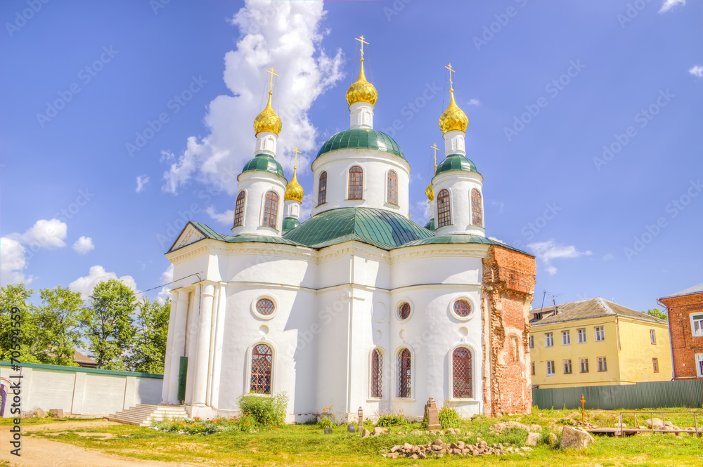 Russia Epiphany nunnery Fedorovskaya Church Uglich