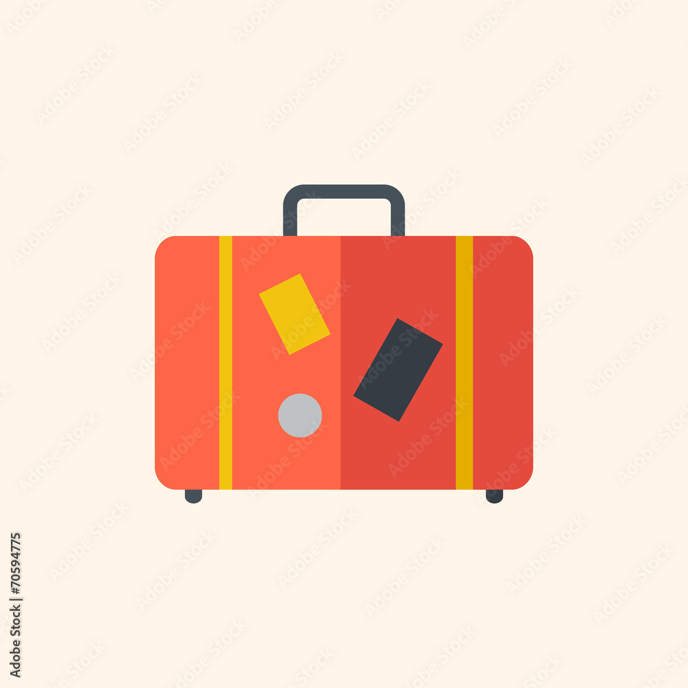 Luggage. Travel Flat Icon