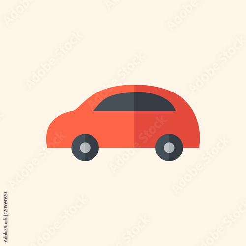 Car Flat Icon