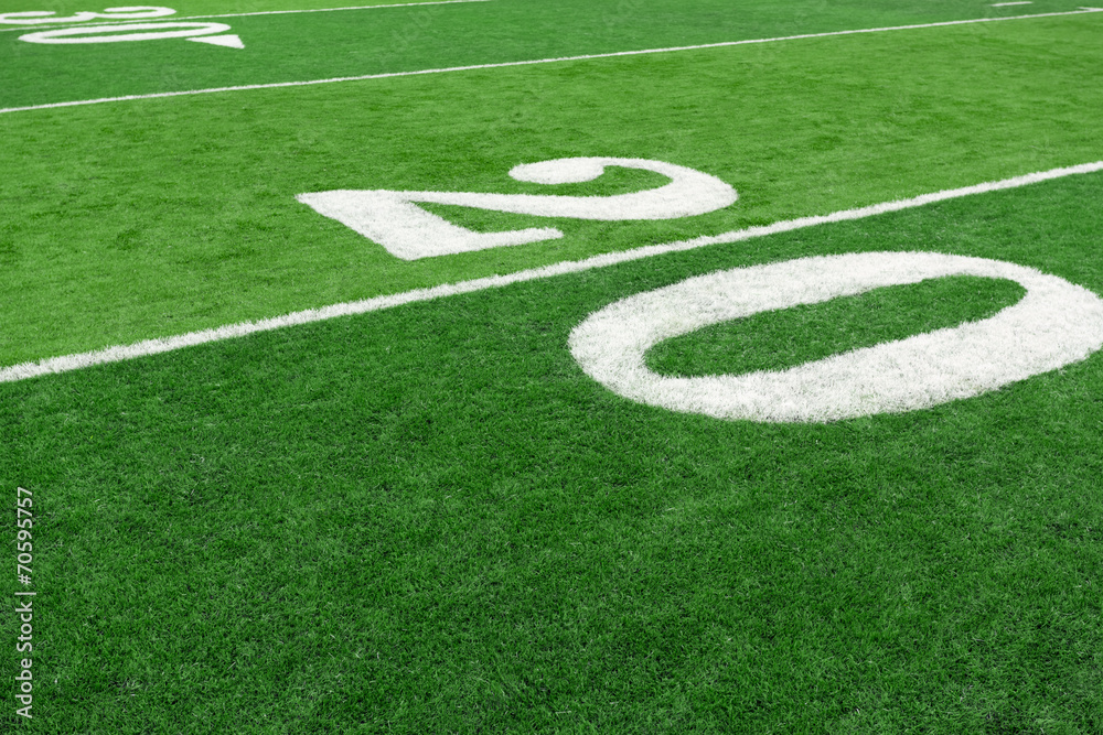 Obraz premium Football field