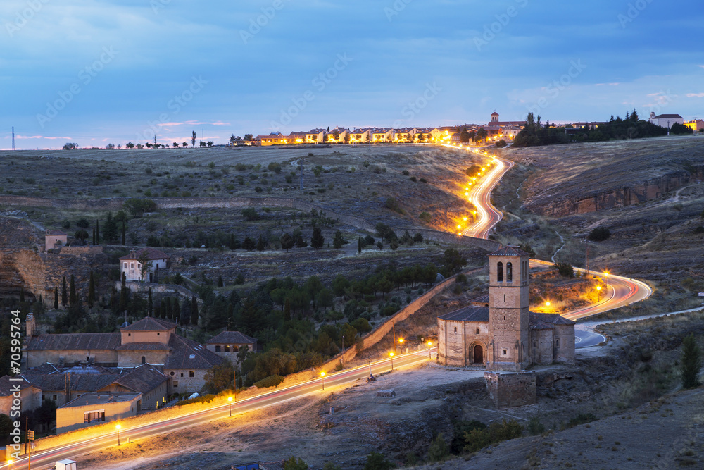 Vera Church, Segovia, Spain.