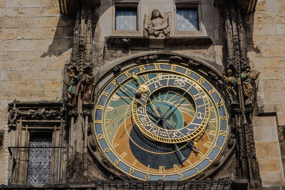 Astronomical clock in Prague Astronomical clock in Prague