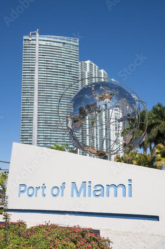 Port of Miami, Florida, USA