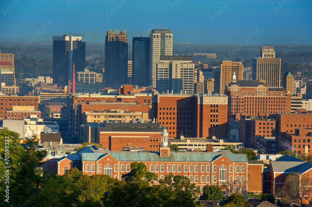 Naklejka premium Birmingham, Alabama (Tight)