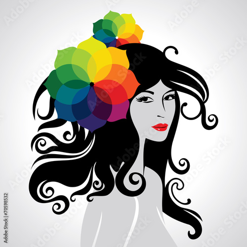creative fashion beautiful women