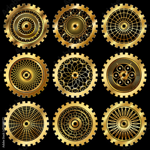 the gears