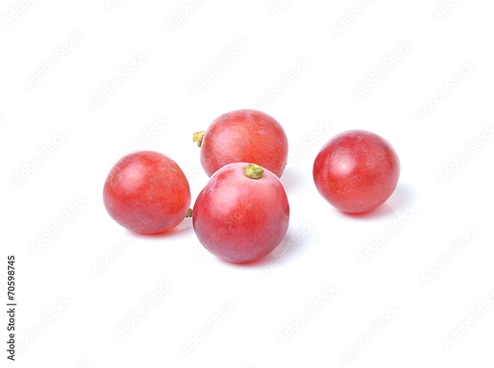 grape isolated on white background