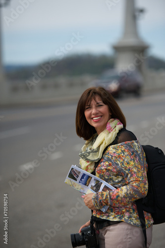 Woman on Holiday