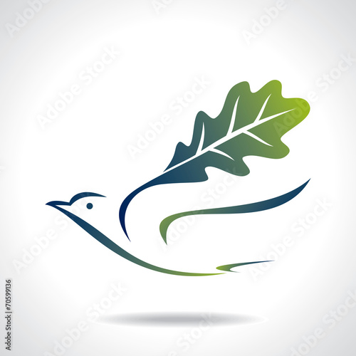 flying green bird, save green
