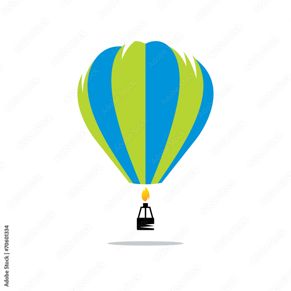 Fototapeta premium Air balloon sign