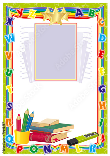 frame for school