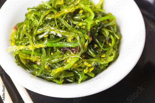 Seaweed salad photo