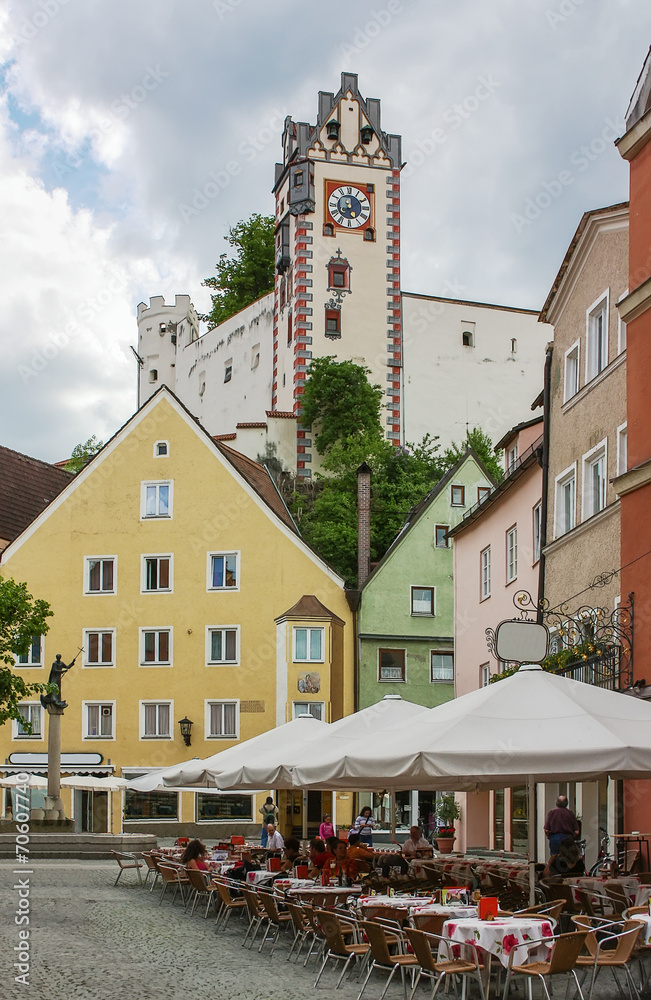 Naklejka premium Fussen, Germany