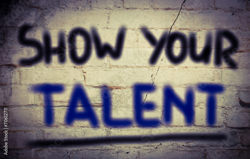Show Your Talent Concept
