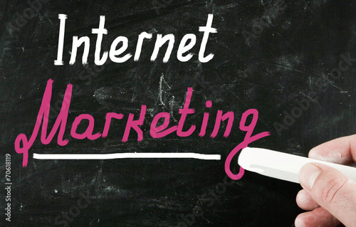 internet marketing concept