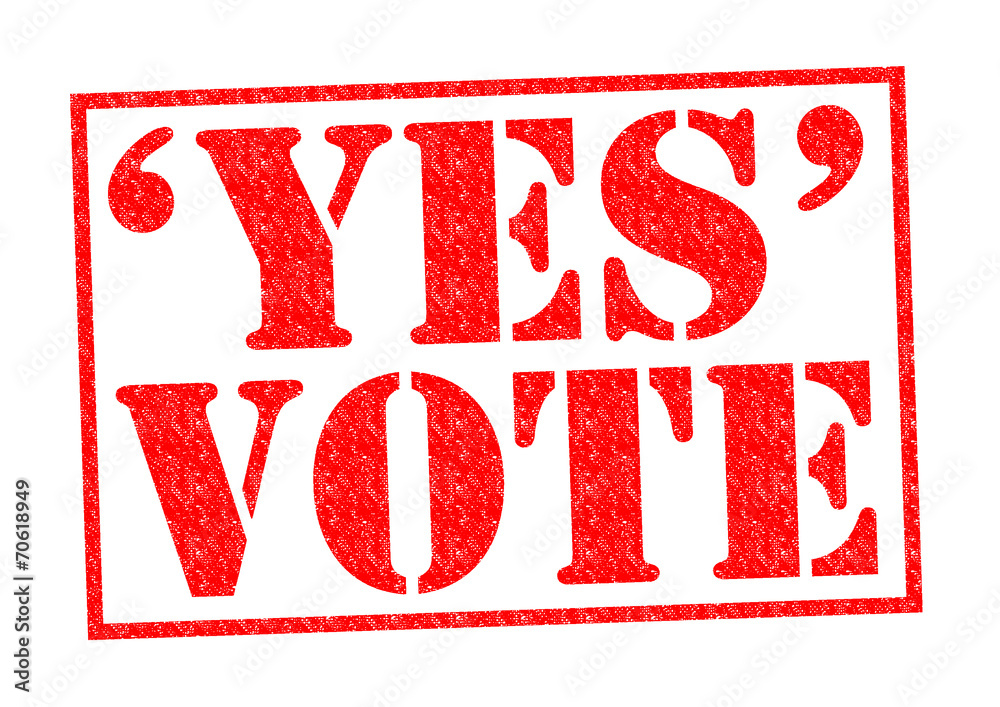 YES VOTE YES VOTE