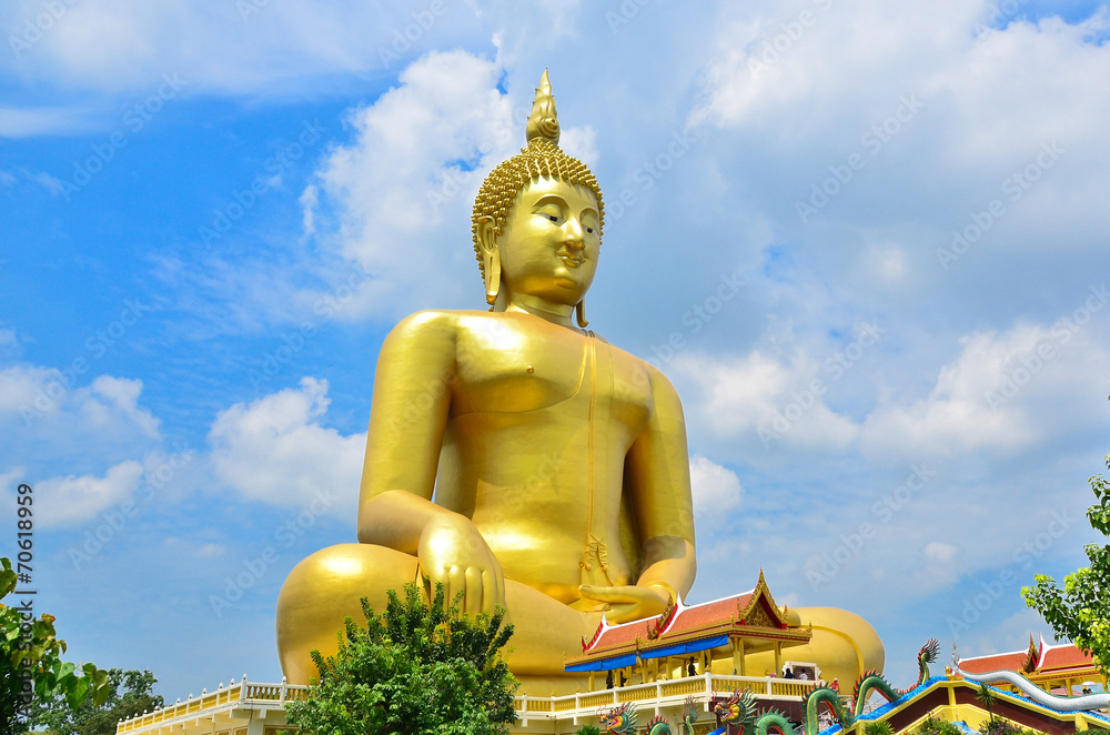 Obraz premium buddha monk