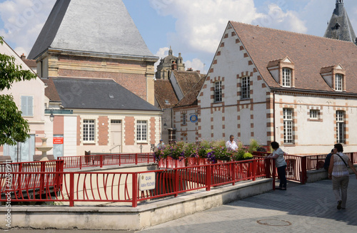 picturesque city of Dreux in Eure et Loir photo