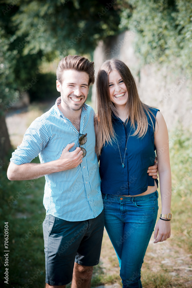 young beautiful couple lovers young beautiful couple lovers