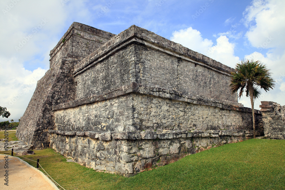 Ancient Mayan stone observatory