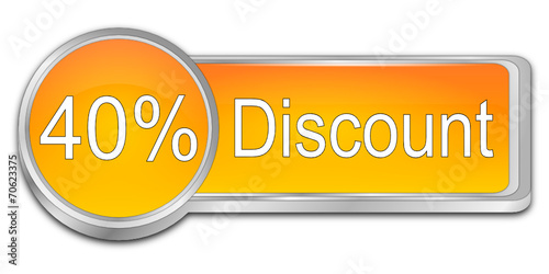 40% Discount Button