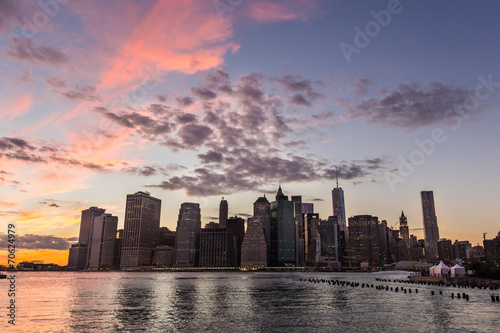 New York Downtown at Sunset © william87