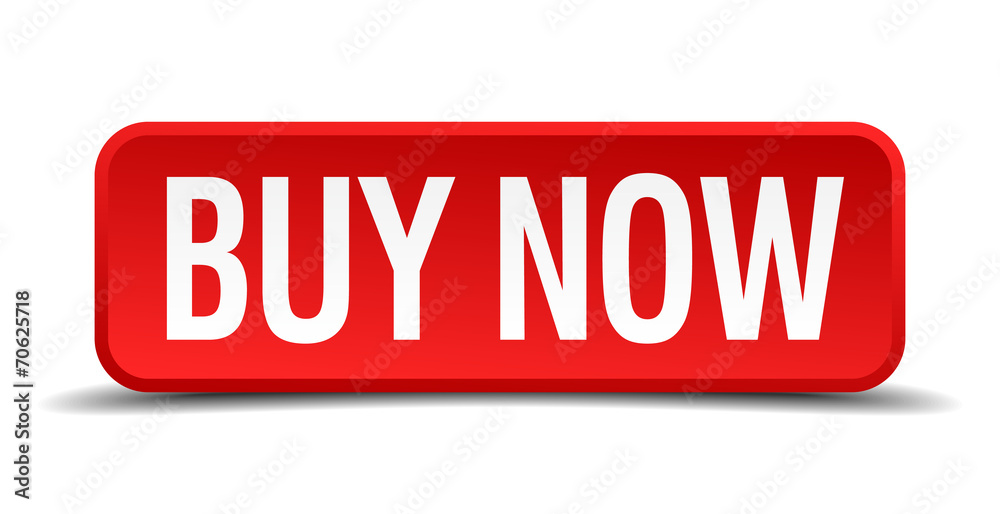 buy now red square button isolated on white background buy now red square button isolated on white background