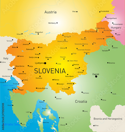 Obraz na płótnie Slovenia
