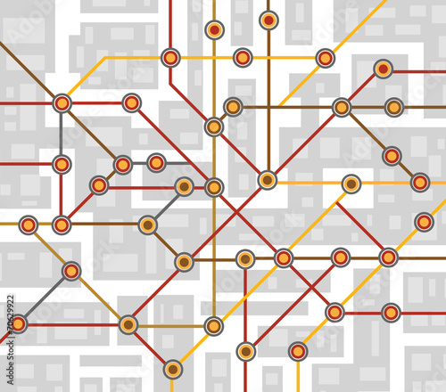 Fotografie subway map