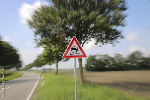 Schleudergefahr