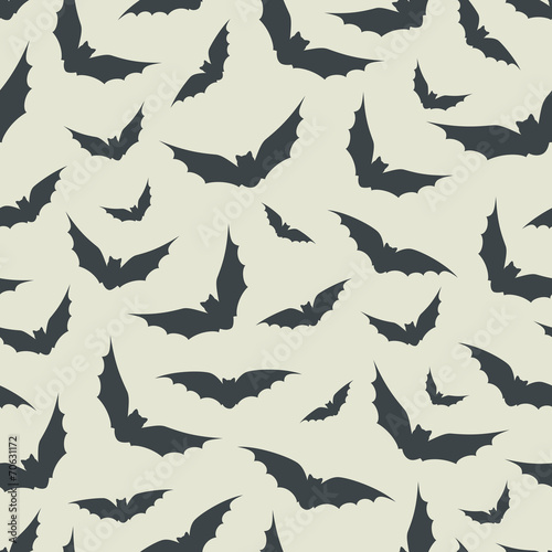 Bat seamless pattern.