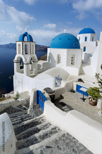 île de Santorin Cyclades Grèce Villade de Oia