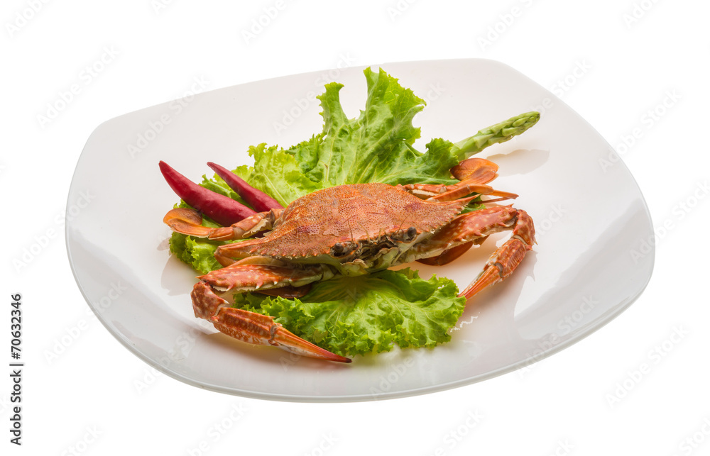Boiled crab Boiled crab