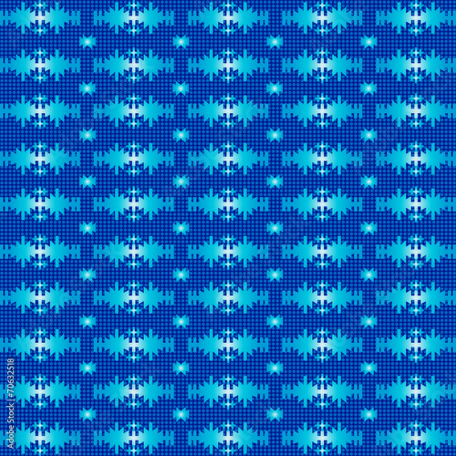 oriental style seamless pattern vector five