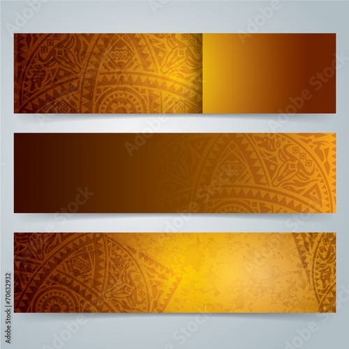Collection banner design vector.