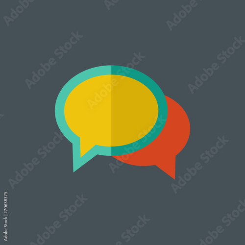 Chat Flat Icon
